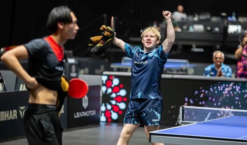 Mio Lukas Wagner Wins Double German Table Tennis Titles